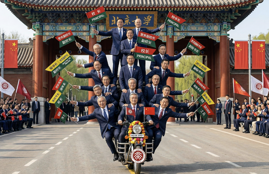 池浅王八多？北大校领导数量是哈佛的两倍